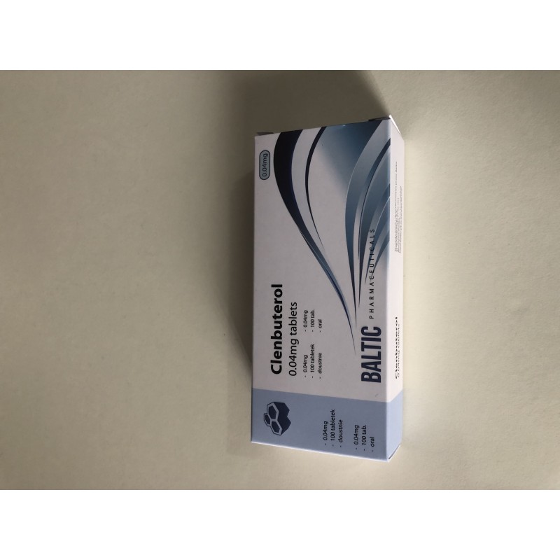 BALTIC PHARMACEUTICALS  CLENBUTEROL 40MCG